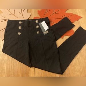 Truth by Republic women’s black stretchy dressy leggings